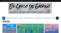 Desktop Screenshot of elchicodegabino.com